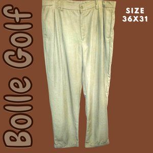 Bolle Golf Men's Beige/Cream Pants Size 36x31